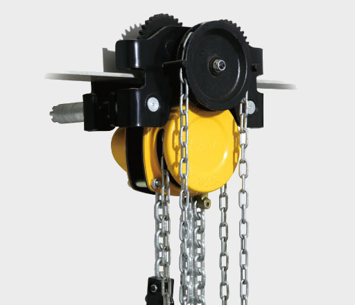 冠航牌手鏈驅動手拉單軌跑車行車葫蘆